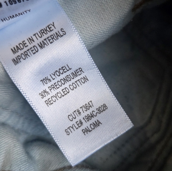 Citizens of Humanity Paloma Baggy High Rise Wide Leg Jeans Gamut Denim Size 28 - Picture 7 of 9